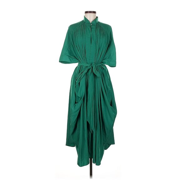 Ever by X The Original Multiwear Dress in Emeraldine Green OS - Picture 2 of 5